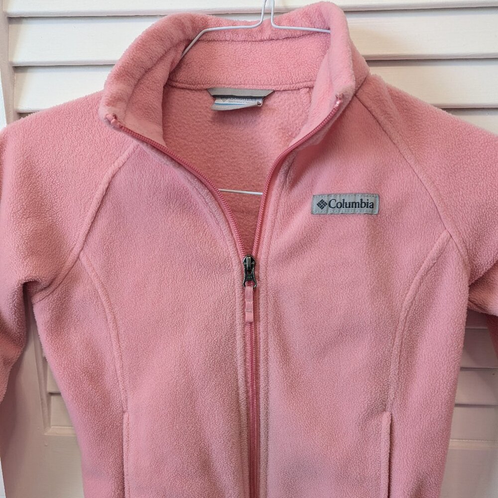 Girls Pink Columbia Fleece